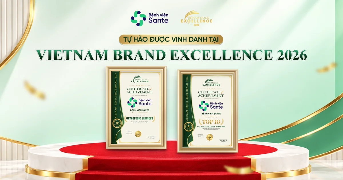Sante Hospital Honored with 2 Accolades at Vietnam Brand Excellence 2026